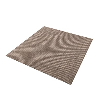 ALFOMBRA CUBREPISO DE PVC 50X50CM X7MM COLOR BEIGE 5M2 X CAJA (20UN)1