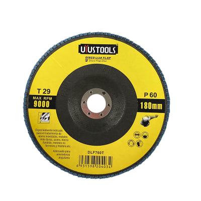 DISCO LIJA FLAP P/METAL 180MM #601