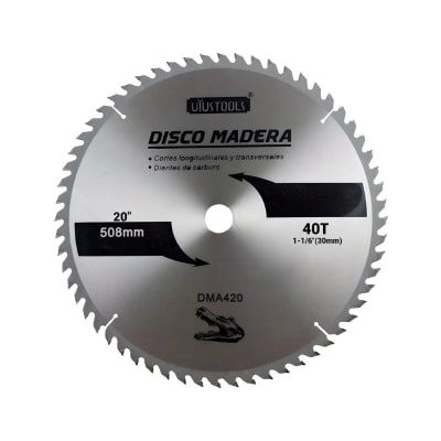 DISCO MADERA 20'' X 40T DMA4201