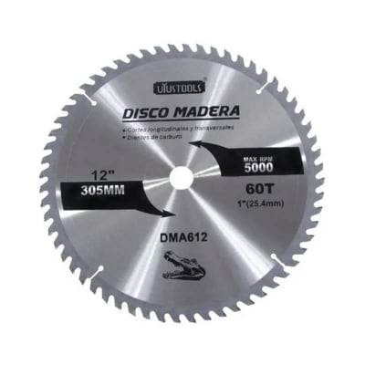 DISCO MADERA 12 X 60T DMA6121