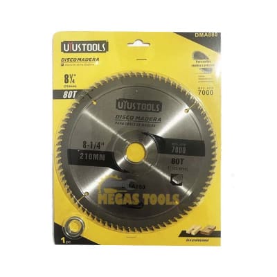 DISCO MADERA 8-1/4''X80T DMA8801