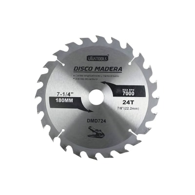 DISCO UYUSTOOLS DMD724 MADERA 180 X 24T1