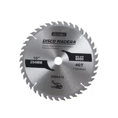 DISCO MADERA 254MM X 40T DME4101