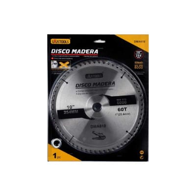 DISCO MADERA 254MM X 60T DME6101