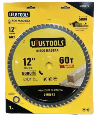 DISCO MADERA 305MM X 60T DME6121