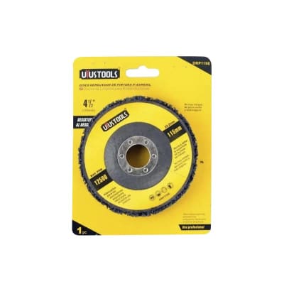 DISCO REMOVEDOR DE PINTURA P/ESMERIL 115MM UYUS DRP115E1