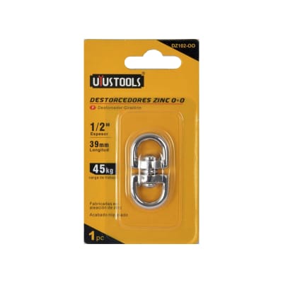 DESTORCEDORES ZINC O+O 1/2'' UYU DZ102-OO1
