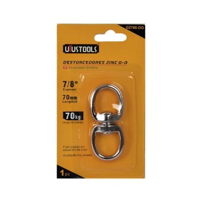 DESTORCEDORES ZINC O+O 7/8'' UYU DZ708-OO1