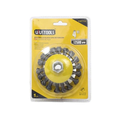 ESCOBILLA PLATO TIPO RETORCIDO 4'' UYU1