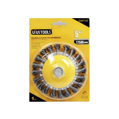 ESCOBILLA PLATO TIPO RETORCIDO 5'' UYU1