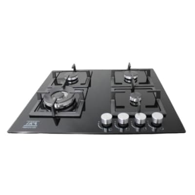 COCINA 4 HORNILLAS VIDRIO NANOMETRO CON SISTEMA SEGURIDAD CO-604ANC/LPG/SEGU1