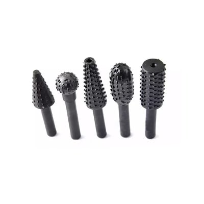 ESCOFINA ROTATIVAS 5 PIEZAS PARA MADERA 6MM UYU ESA5061