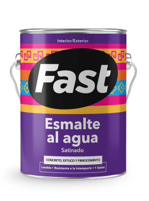 FAST ESMALTE AL AGUA AZUL PQTE VELA 1GL 83932961011