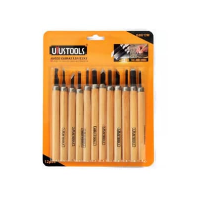 GUBIA 12PCS M/MADERA UYU GBU12M1