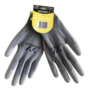 GUANTE TELA+GOMA GD7003 7'' NEGRO FWYY-YT GD7003-7-NE1