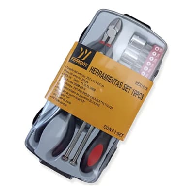 HERRAMIENTAS SET 19PCS FERRAWYY1