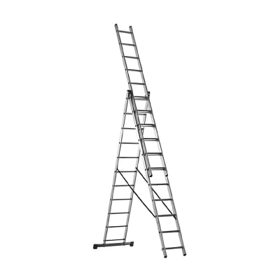 ESCALERA DOMESTICA 3x9 STEPS (150Kg) INGCO HLAD033911