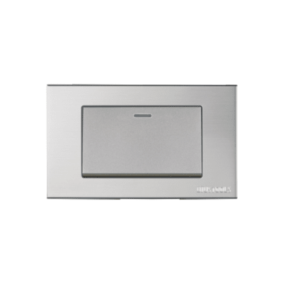 ME - INTERRUPTOR EMPO.SIMPLE ACERO-INOX UYUS INT401U1