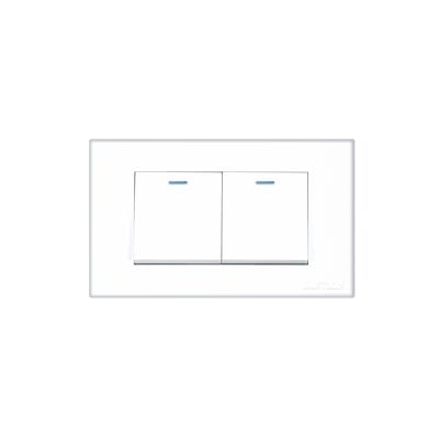 ME - INTERRUPTOR EMPO.DOBLE PC-BLANCA INT602U1