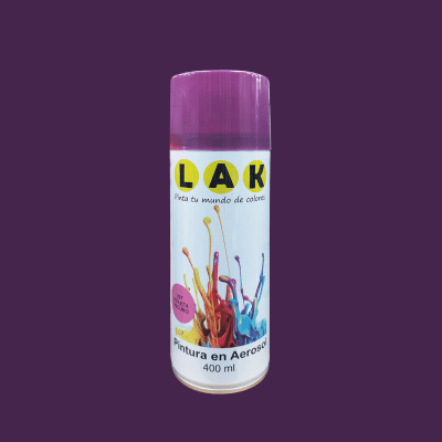 PINTURA EN AEROSOL LAK 400ML COLOR VIOLETA1