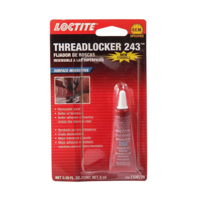 TRABADOR DE ROSCA RESISTENCIA MEDIA 6 ML LOCTITE 2431