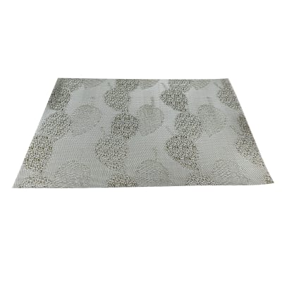 INDIVIDUAL P/MESA COLOR DORADO/DETALLE HOJAS1