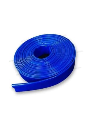 MANGUERA PLANA DE PVC PARA RIEGO 4PULG.X100MTS1