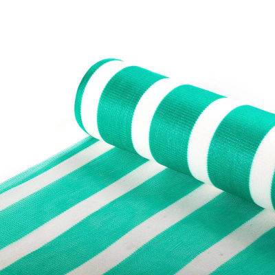 MALLA RASHEL COLOR VERDE/BLANCO ANCHO 4.2 MTS 65G1