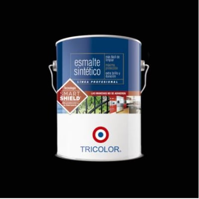 ESMALTE SINTETICO TRICOLOR NEGRO 1 GALON1