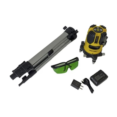 NIVEL LASER VERDE CILINDRICO 5 RAYOS 20M*1.5MM/7 M/UYUSTOOLS1