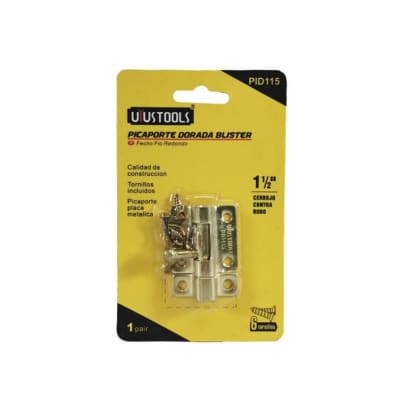 PICAPORTE DORADA 1.5 BLISTER PID1151