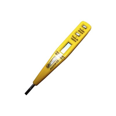 PROBADOR DIGITAL DC:6-36V AC:12-250V 3*130mm PVC313D1