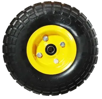 RUEDA DE CARRO MACIZA M/PU 10 PULGADAS1
