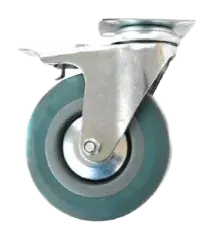 RUEDA INDUSTRIAL GRIS 2'' 50KG CON FRENO UYU1