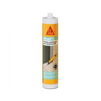 SIKASIL C COLOR TRANSPARENTE CAJA 12 CARTUCHOS 280 ML1