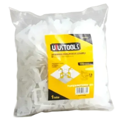 SEPARADOR NIVELADOR DE CERÁMICA 2MM X 100PIEZAS UYUSTOOLS SNI0021