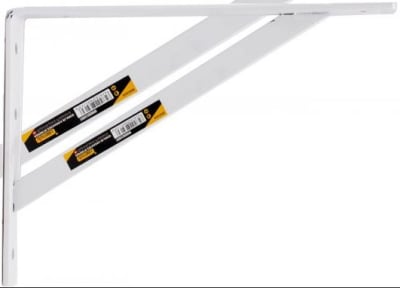 SOPORTE ESCUADRA BLANCO 300X190X2MM1