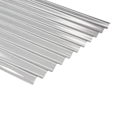 CALAMINA PVC ONDULADA TRANSPARENTE 1.0MM 3.7M X 0.93M 3.44M21