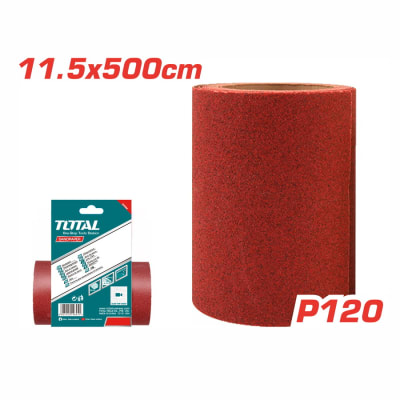 PAPEL DE LIJA P120 5X500CM TOTAL TAC7612041
