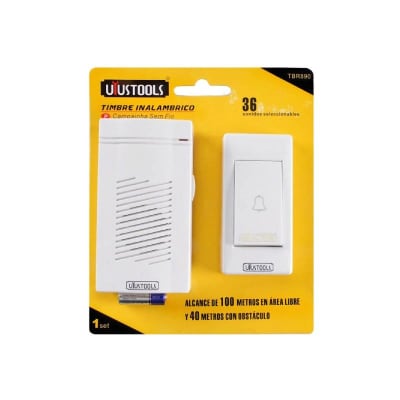 TIMBRE DE PUERTA #7-PILA N>890 UYU TBR8901