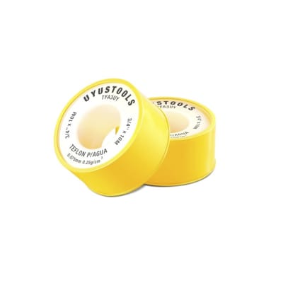 TEFLON P/AGUA 3/4''x10Mx0.3g/cm3 UYU TFA3UY1