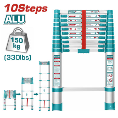 ESCALERA TELESCOPICA TOTAL THLAD081011
