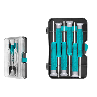 SET DESTORNILLADOR PRECISON 6P TOTAL THT250PS06011