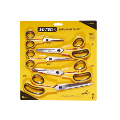 TIJERA DOMESTICA SET DE 5 PCS M/UYUSTOOLS1