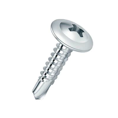 TORNILLO CABEZA DE LENTEJA CON BROCA 8X1