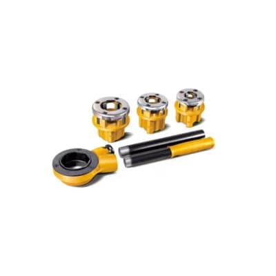 TARRAJA TUBO MANUAL DENTAL 4PCS 1/2''-1 1/4'' UYU TRA04U1