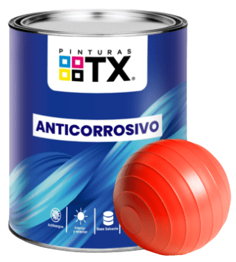 ANTICORROSIVO FONDO TX ROJO 1/4 GALON1