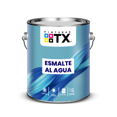 ESMALTE AL AGUA SATINADO TX VERDE MUSGO GALON1