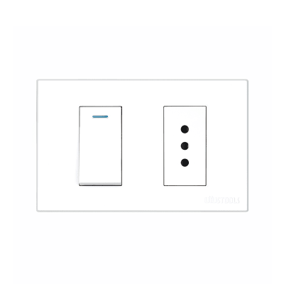 TOMACORRIENTE CON INTERRUPTOR 10A PC-BLANCA UYUSTOOLS1