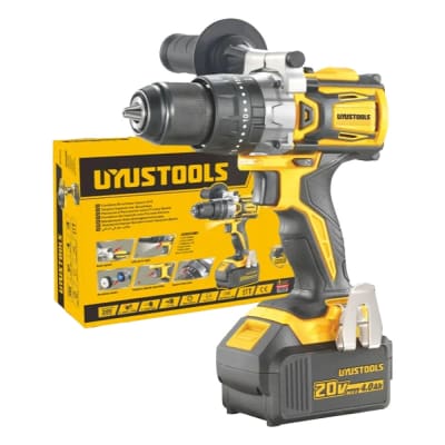 TALADRO IMPACTO INA. BRUSHLESS 13MM 60N.M 20V/4.0AHX2 UYU1